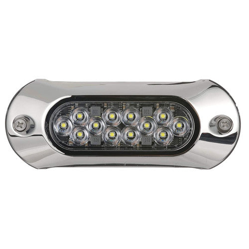 Attwood Unterwasserleuchte 12V/24V, wasserdichte LED-Lampe, korrosionsbeständig, hohe Stoßfestigkeit, CE-zertifiziert