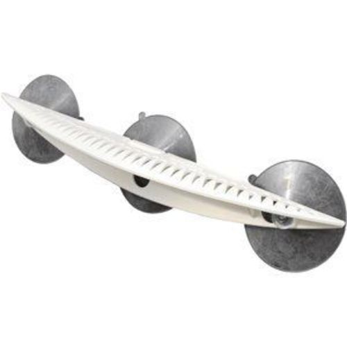 Attwood Köder- und Hakenhalter 12 Fächer, Aufbewahrungsregal, strapazierfähiger Kunststoff, Wandmontage inklusive Befestigungsmaterial