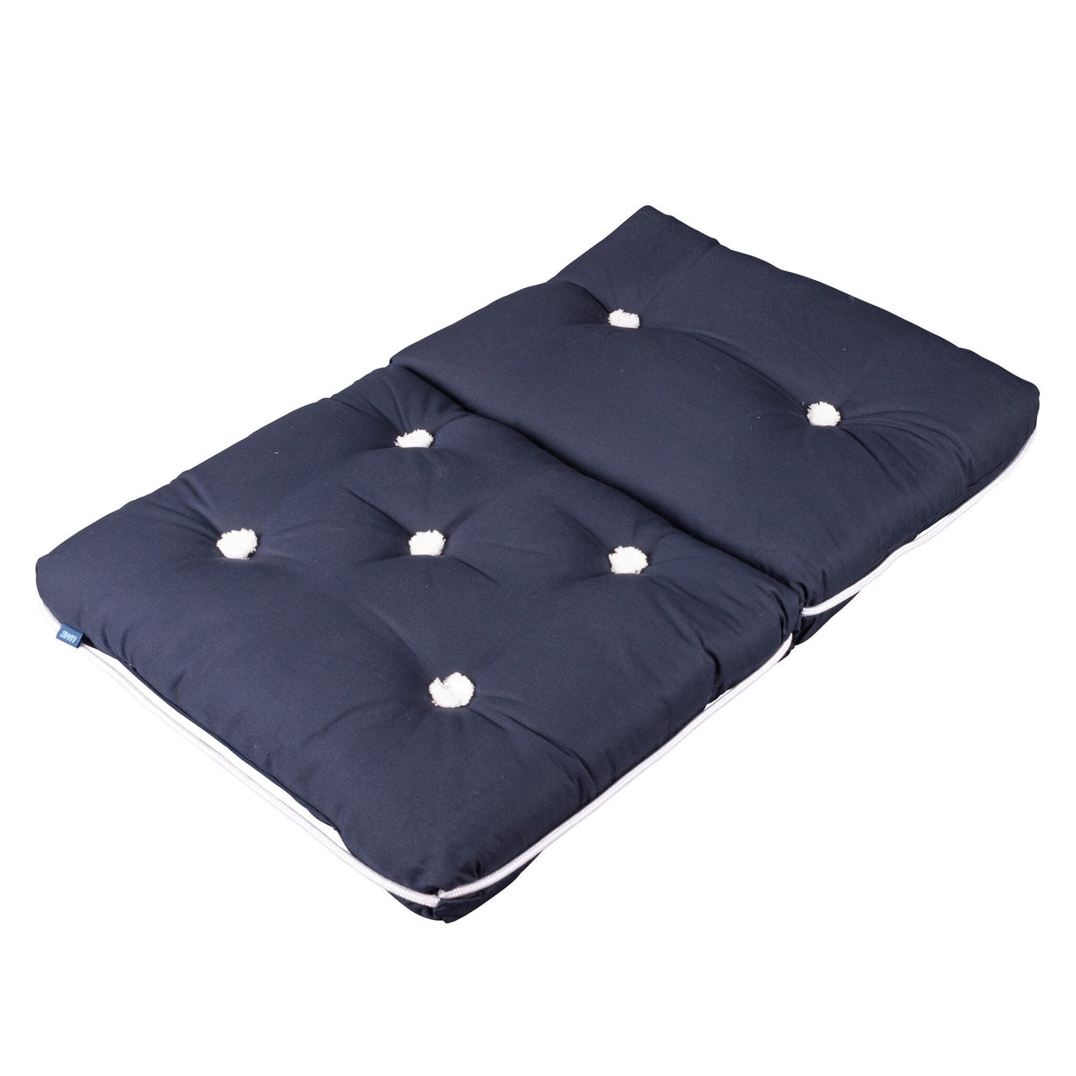 Awning Kapok cushion 45 x 76 cm – Water-repellent, lightweight, ideal as a seat and back cushion for boats – red, burgundy-red, light grey, grey, white, dark blue, blue, dark green, navy-white