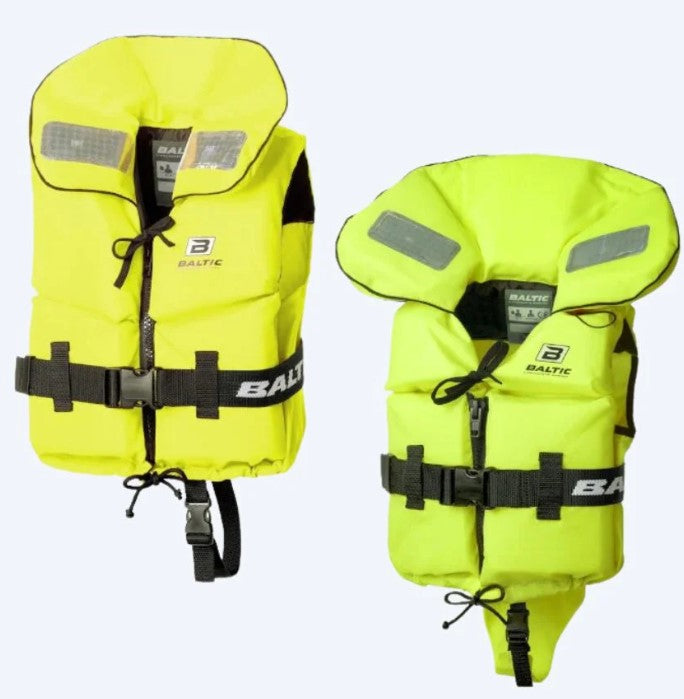 Baltic Schwimmweste Split Front gelb, Rettungsweste für Kinder, 15-30 Kg