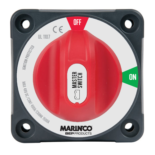 BEP Batterieschalter On/Off 400A, Batterieschalter wasserdicht IP66, einfache Installation mit ergonomischem Design