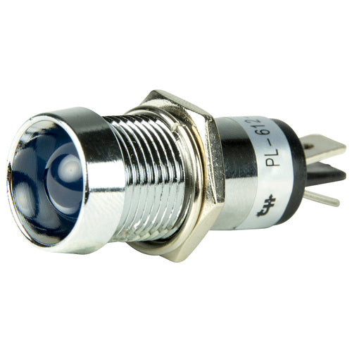 LED-Pilotanzeigeleuchte 12V Blau, Kontrollleuchte, Modell XYZ123