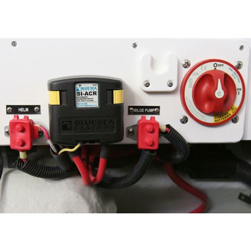 Blue Sea Batterie-Management-Kit 120A, Dual Circuit Plus Batterietrennsystem, Einfaches Batterieladen