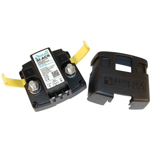 Blue Sea Automatic Charging Relay 12/24 Volt, Battery Isolator, Ignition-Proof and Hermetically Sealed