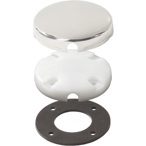 CableClam Antennenkabel-Einführung wasserdicht, Edelstahl-Seitenmontage, werkzeugloser Stecker-Erhalt