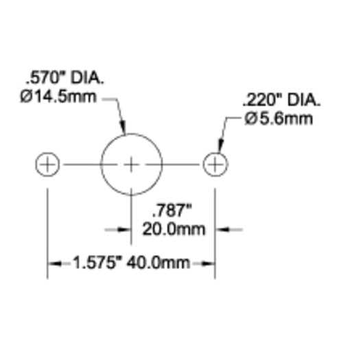Blue Sea Leistungsschalter wetterfest, Schutzschalter, kompakt und zündgeschützt - 50A