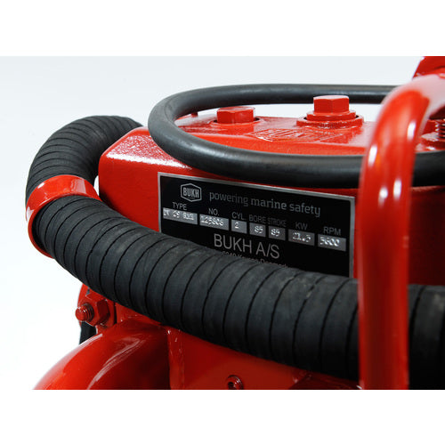 BUKH Schiffsdieselmotor 29 PS, Rettungsbootmotor, vibrationsfrei & wartungsfreundlich