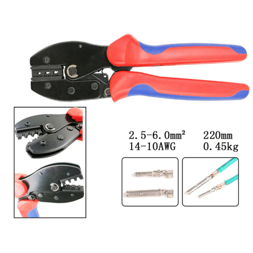 BUKH Krimp-Zange Solarkabelstecker, Solarstecker-Werkzeug, Modell XYZ123, Schwarz, 1.5 kg