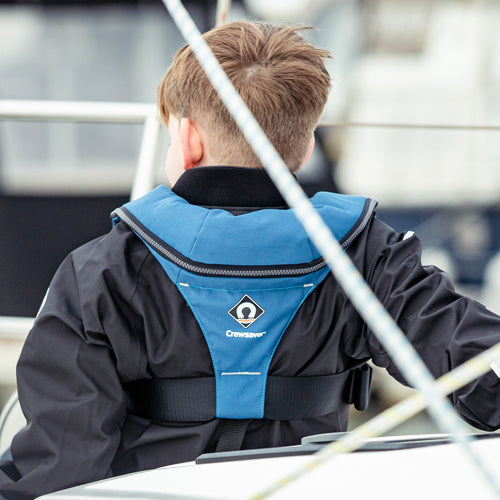 Crewfit 150N Junior, integrated lifebelt (harness), blue, 9705BA