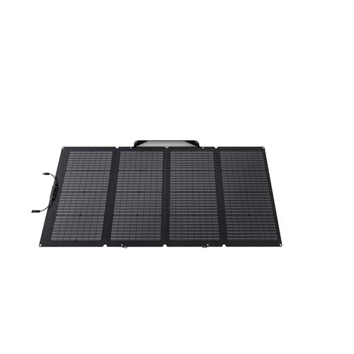 EcoFlow Solarpanel Bifaziales 220W, Solarmodul, Kompakt und Wasserdicht IP68