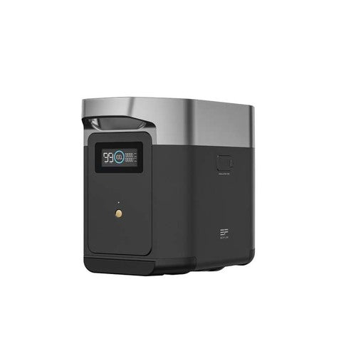 EcoFlow Zusatzakku Erweiterbare Kapazität 2.048 Wh, Intelligenter Akku, Bequemes Aufladen