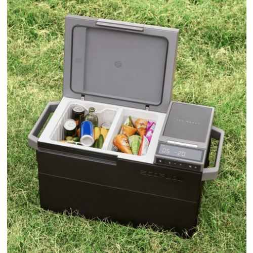 EcoFlow Kühler 38L Integrierter Eiswürfelbereiter, Kühlbox, Schnellkühlung & Kabellos