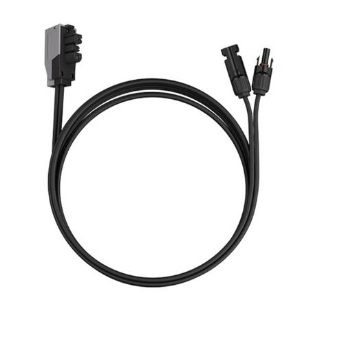 EcoFlow Solarkabel Schwarz, PV-Kabel, langlebiges Modell XYZ123