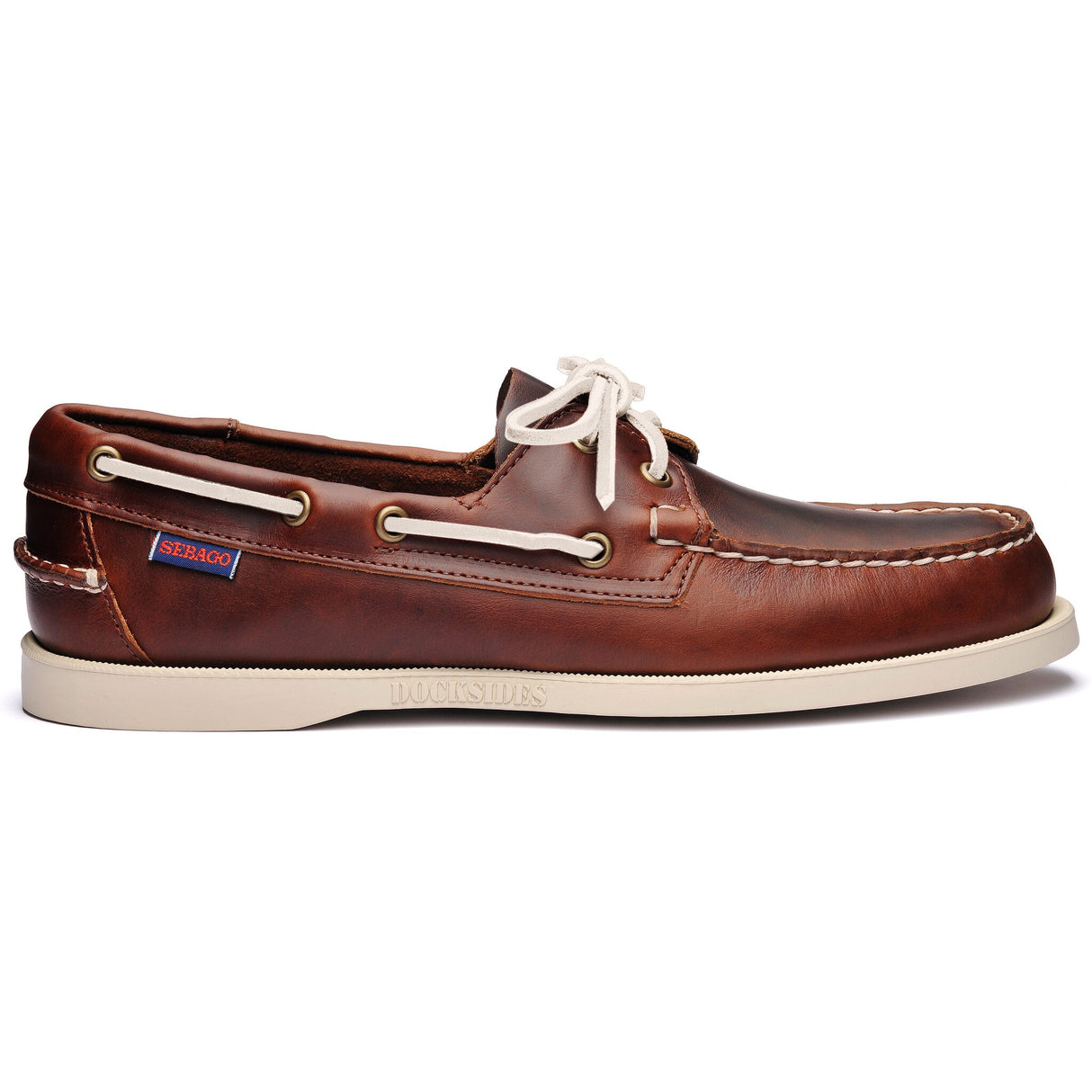 SEBAGO Men's Boat Shoe DOCKSIDES PORTLAND WAXED, Leather, Waterproof and Durable - 40 - 43
