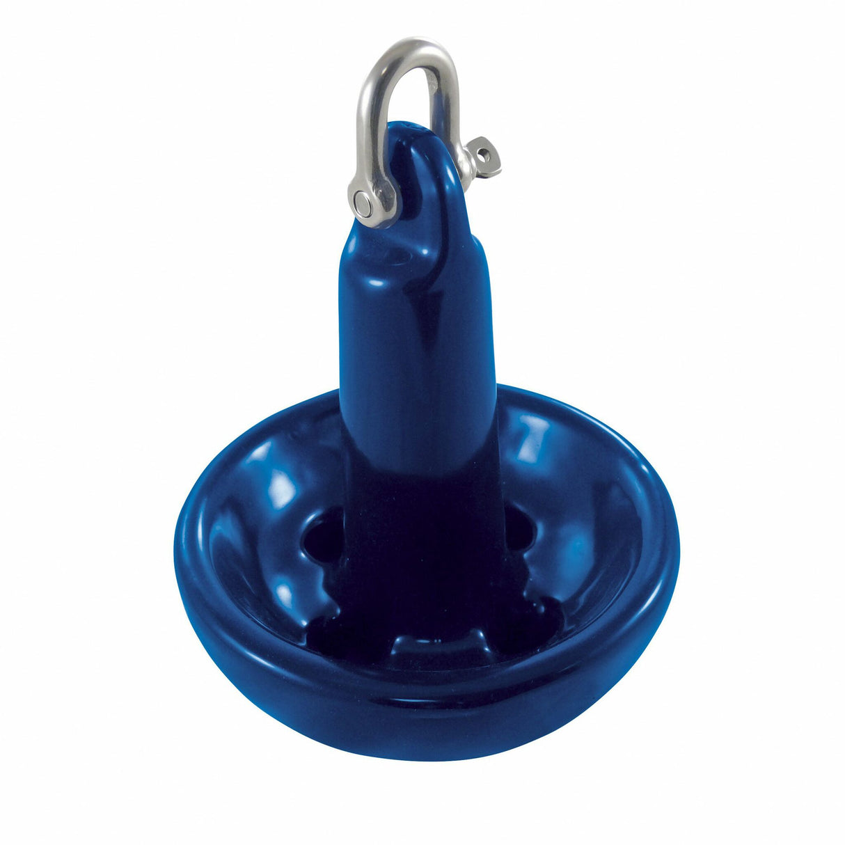 Rubber-coated mushroom anchor for dinghies, anchor for inflatable boats, stable and reliable - 3.6 - 12 kg