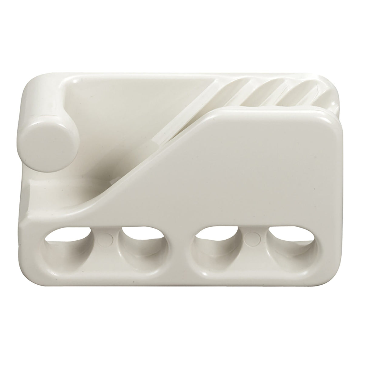 Clamcleat Fenderleinen-Klemme Nylon 6-12 mm, Kamm-V-Schlitz, einfache Höhenanpassung