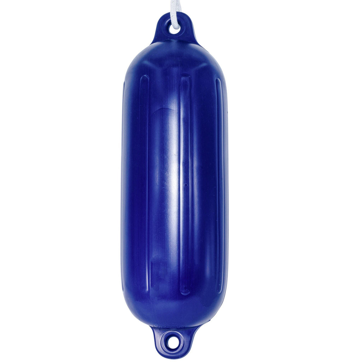 Polyform Qualitätsfender ohne Leine, seewasserbeständiger PVC, hohe Abriebsfestigkeit und Widerstandskraft - 11.7x40.7 - 21.5x70.5 cm weiß, blau