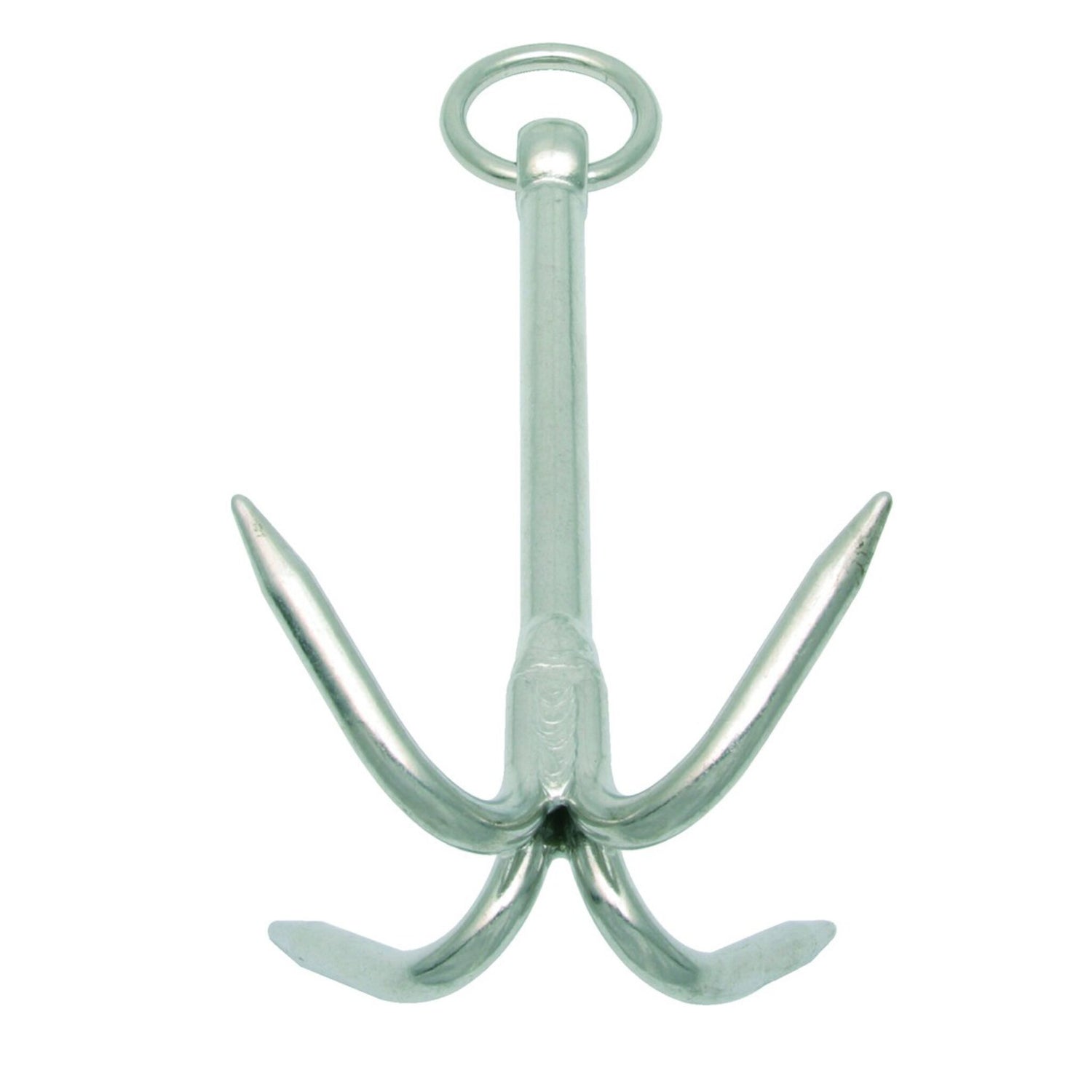 Wurf- und Suchanker aus feuerverzinktem Stahl, korrosionsbeständig, ideal zum Auffinden verlorenen Ankergeschirrs und Beheben von Ankersalat. - 0.4 - 0.94 kg