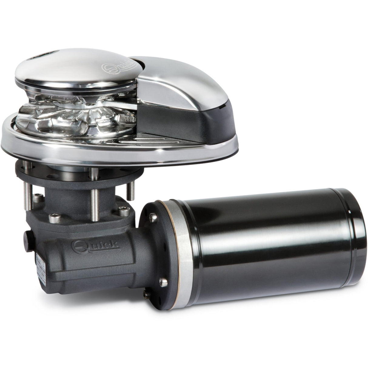 Quick anchor winch vertical 1000W 8mm, anchor winch system, stainless steel V4A, waterproof motor 12 V