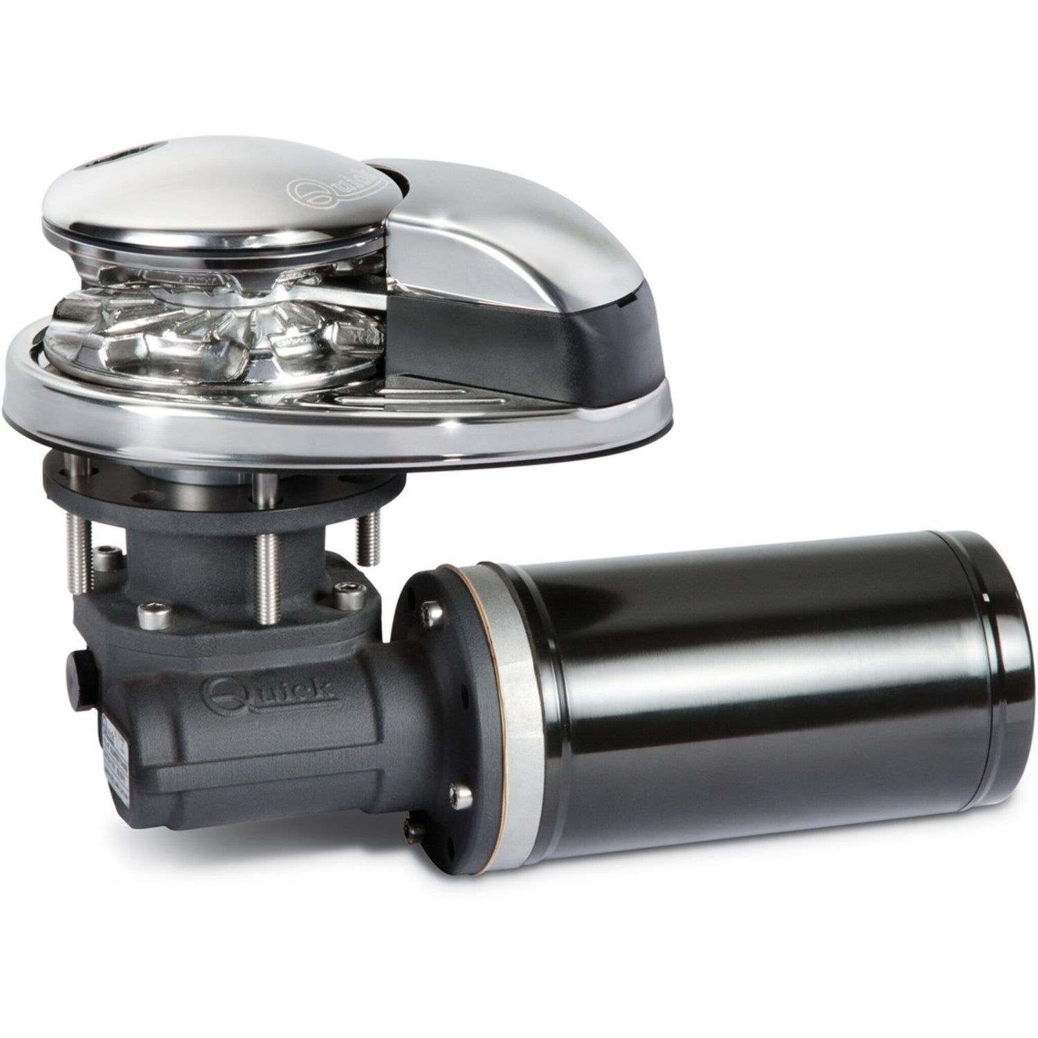 Quick anchor winch vertical 1000W 8mm, anchor winch system, stainless steel V4A, waterproof motor 12 V