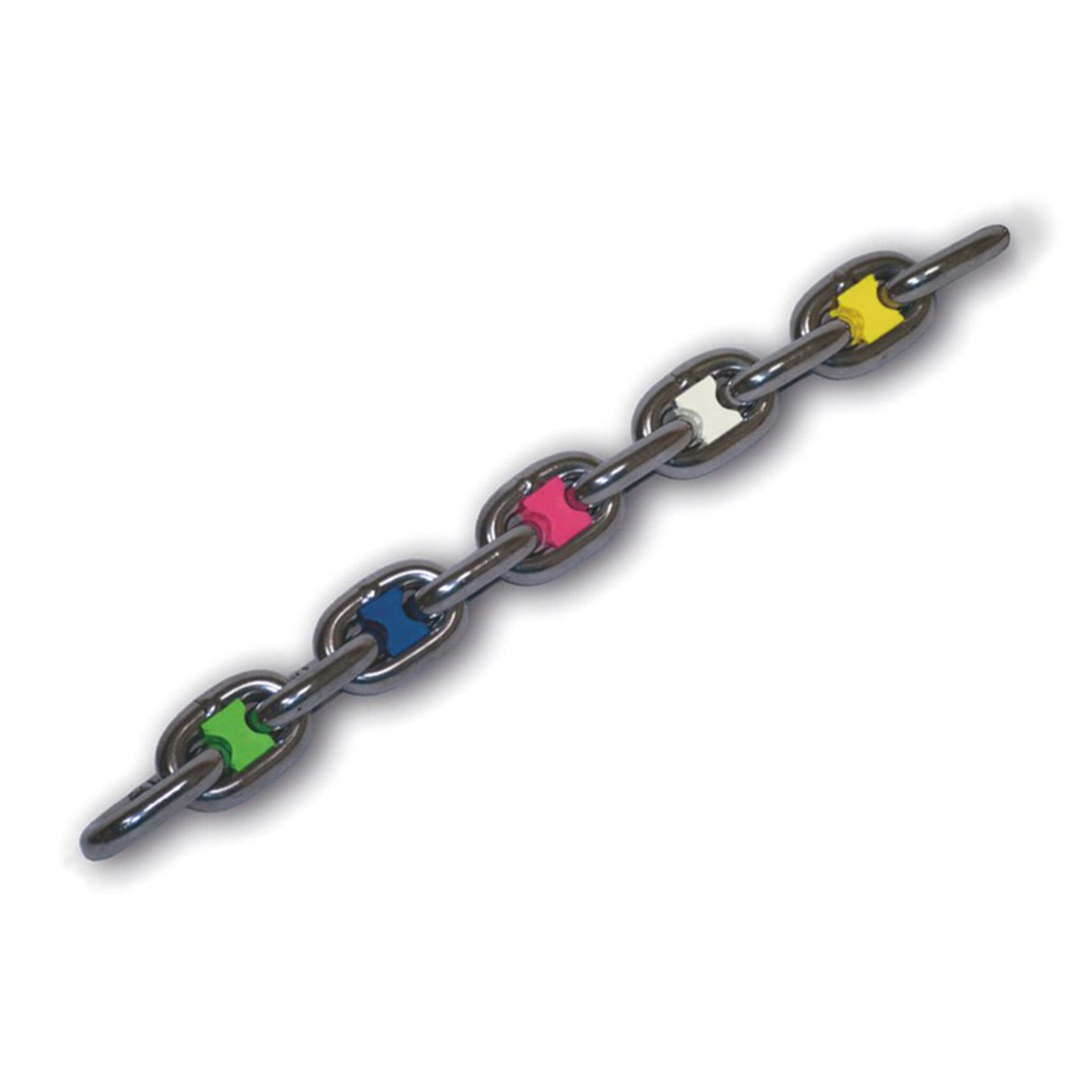 Ankerkette Markierungen Clips aus seewasserbeständigem Kunststoff, Ankerkettenmarkierungen, Set mit 10 Farben - 6 - 10 mm