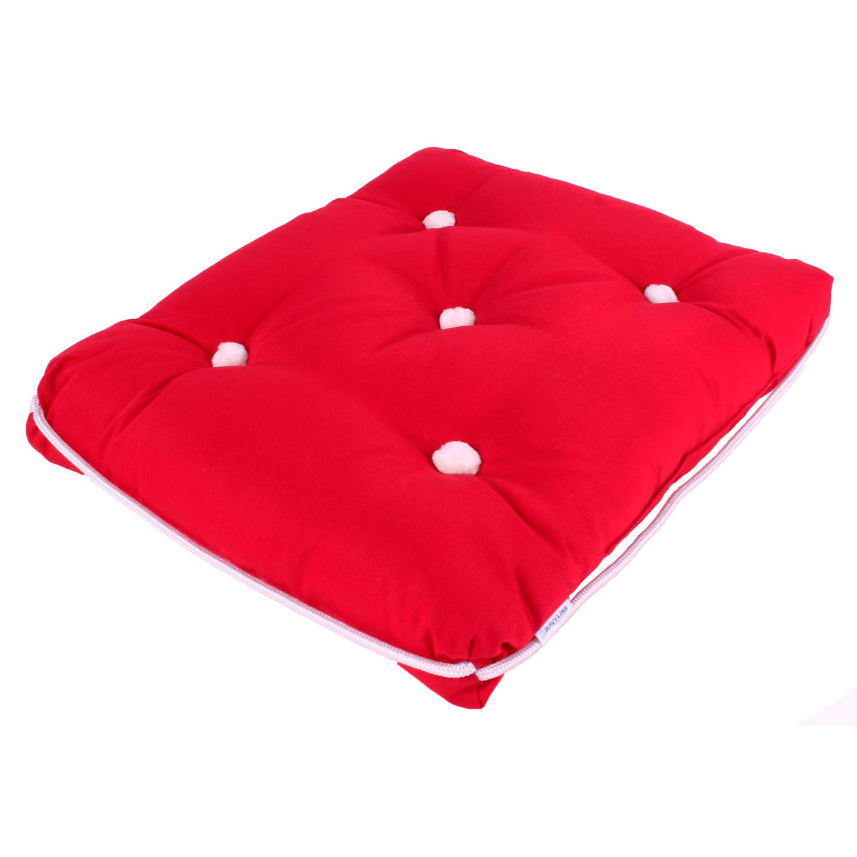 awn Kapok-Kissen Einzelkissen 100% natürliche Kapokfüllung, wasserabweisend, bequeme Sitzunterlage - bordeaux-rot, grau, hellgrau, navy-weiß, rot, dunkelblau, dunkelgrün, blau, weiß