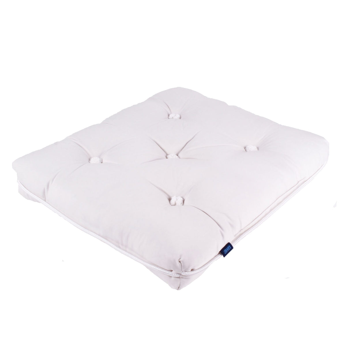 awn Kapok-Kissen Einzelkissen 100% natürliche Kapokfüllung, wasserabweisend, bequeme Sitzunterlage - bordeaux-rot, grau, hellgrau, navy-weiß, rot, dunkelblau, dunkelgrün, blau, weiß