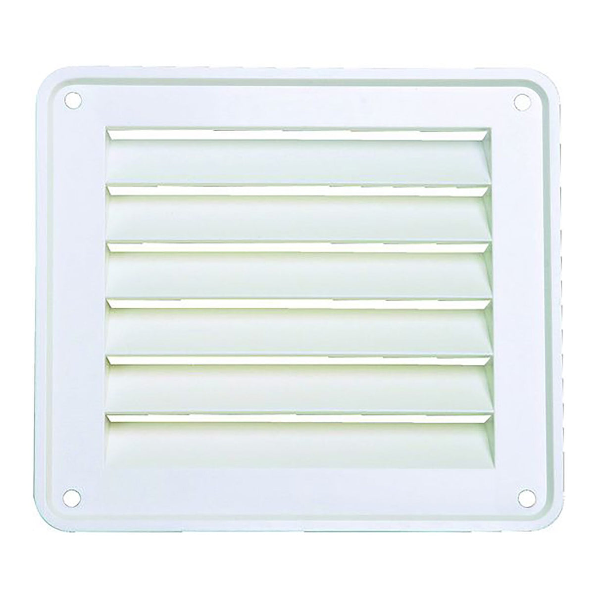 Kiemenlüfter Kunststoff langlebig, Luftzirkulationsventilator, optimal für Bordanwendungen - 125 x 140 oder 125 x 260 mm, weiß oder schwarz