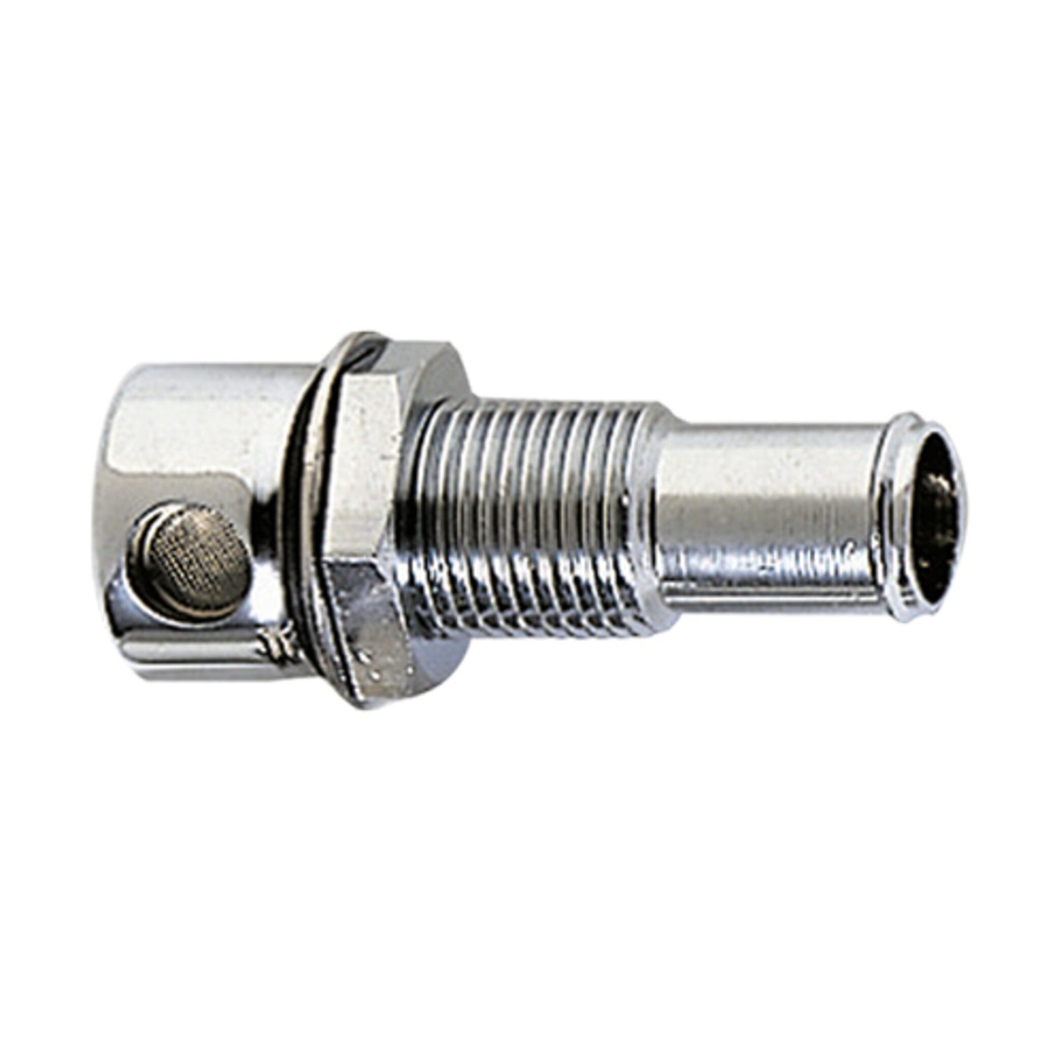 Tankentlüftungsstutzen Edelstahl 31 mm Durchmesser, Schlauchanschluss 16 mm, ideal für Trinkwassertanks - (Optional mit Schlauchanschluss)