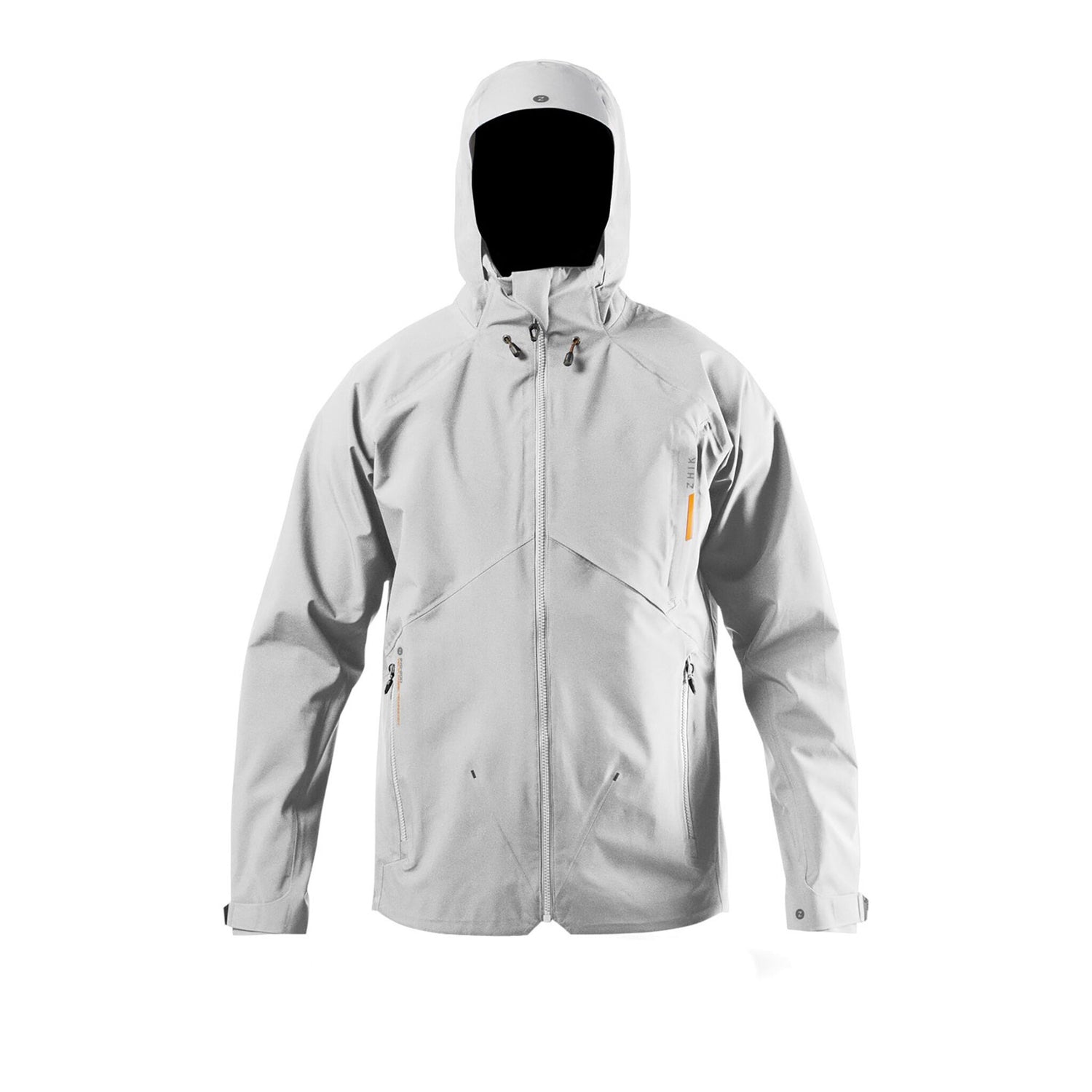 Zhik Herren-Inshorejacke INS200, 3-Lagen Vecta-Gewebe, wasser- und winddicht, reflektierende Details für Sichtbarkeit - S – XXXL schwarz, orange, platinum