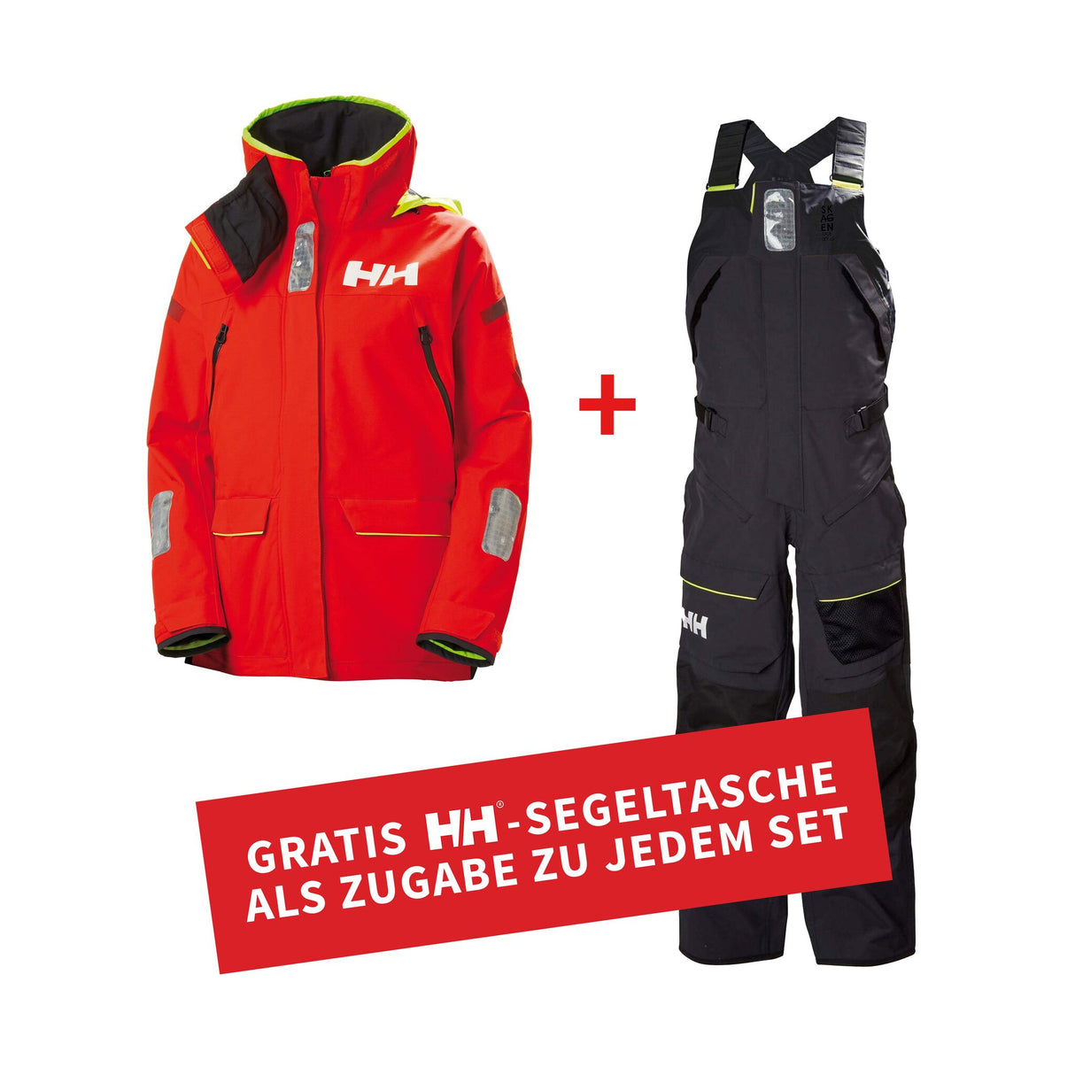Helly Hansen SKAGEN Special Offer Set: Women's Jacket and Pants, including a free bag – professional offshore clothing - 36 – 42 (Optional with bag)