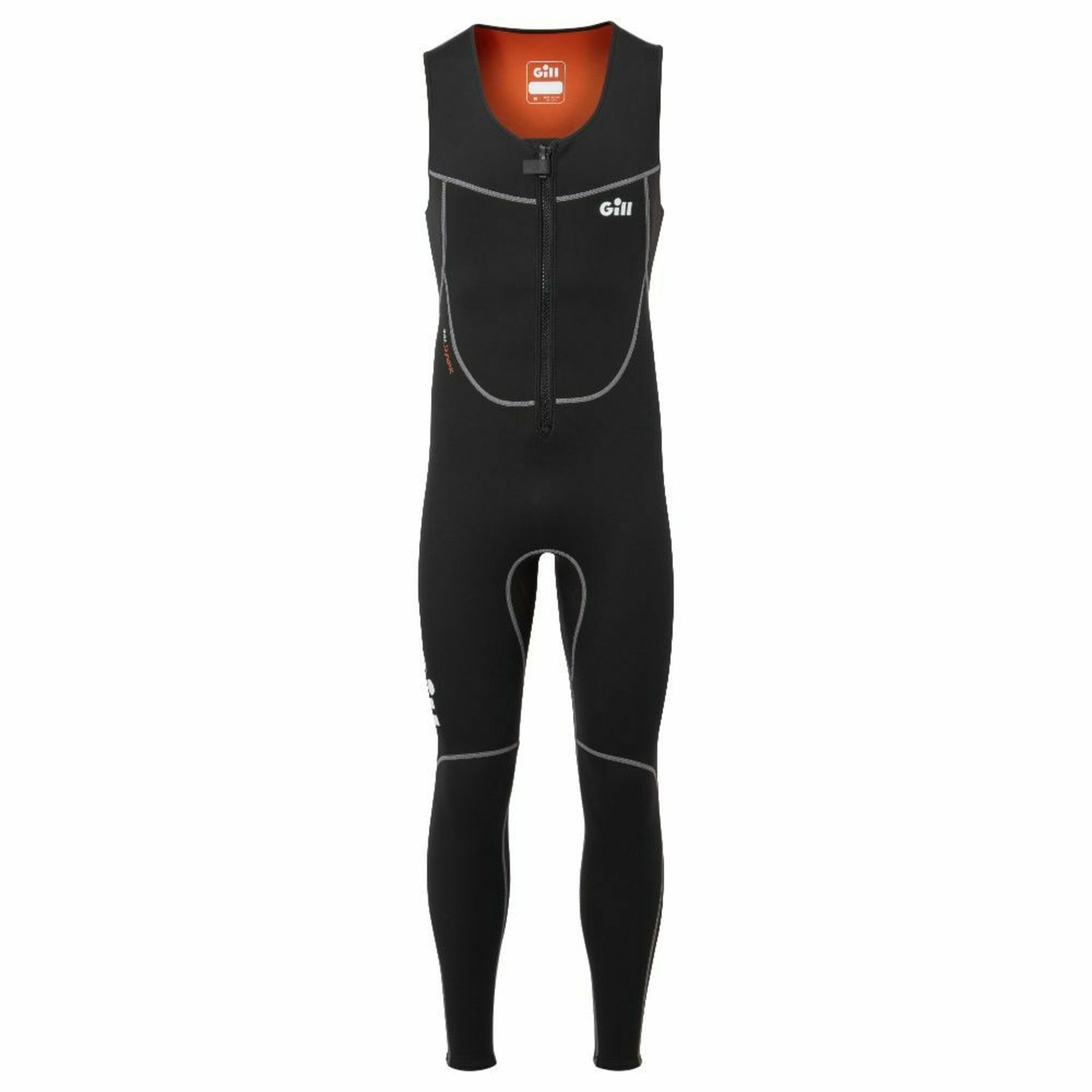 Gill Herren Long John DYNAMIC 3 mm Neopren, Outdoor-Neoprenanzug, Komfortable Reißverschlussöffnung und abriebfeste Einsätze - S – JXL