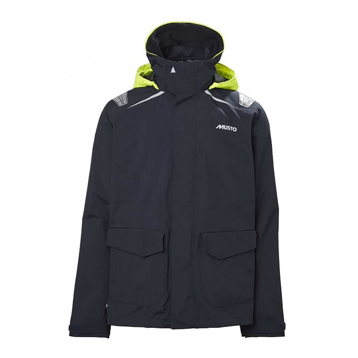 MUSTO Herren-Inshorejacke BR1 wasserdicht, atmunsgaktiv, mit Fleece-Futter und reflektierenden Streifen - M – XXL