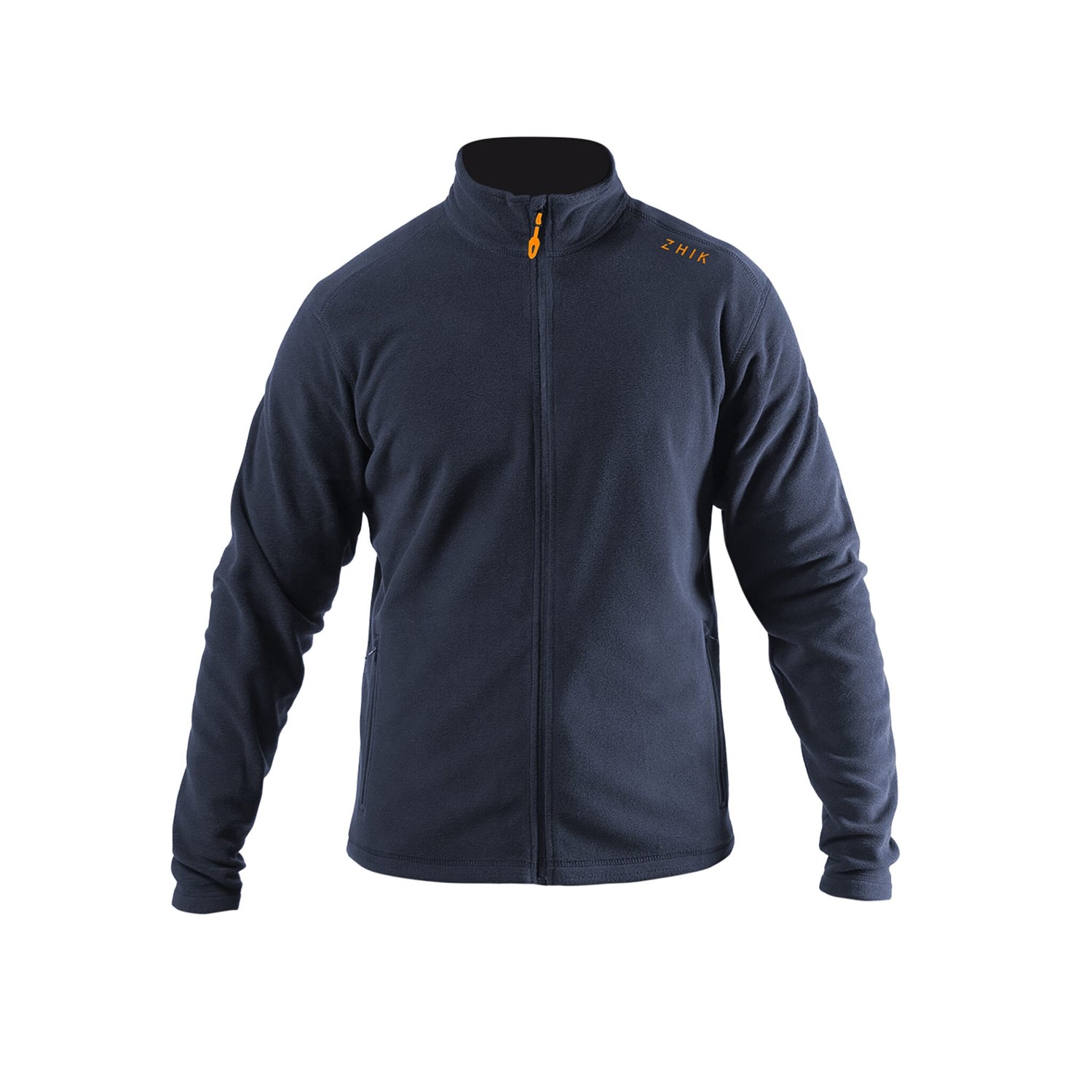 Zhik Fleecejacke Herren Atmungsaktiv, Freizeitjacke, Schnelltrocknend aus recyceltem Polyester - S – XXL rot, navy