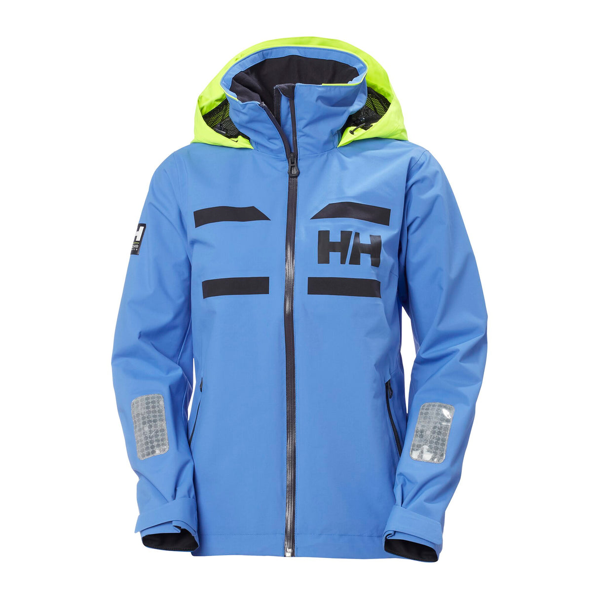 Helly Hansen women's jacket SALT NAVIGATOR waterproof, windproof, breathable, maritime functional jacket with reflective elements - 38 - 42 (optional with accessories)
white or skagen blue