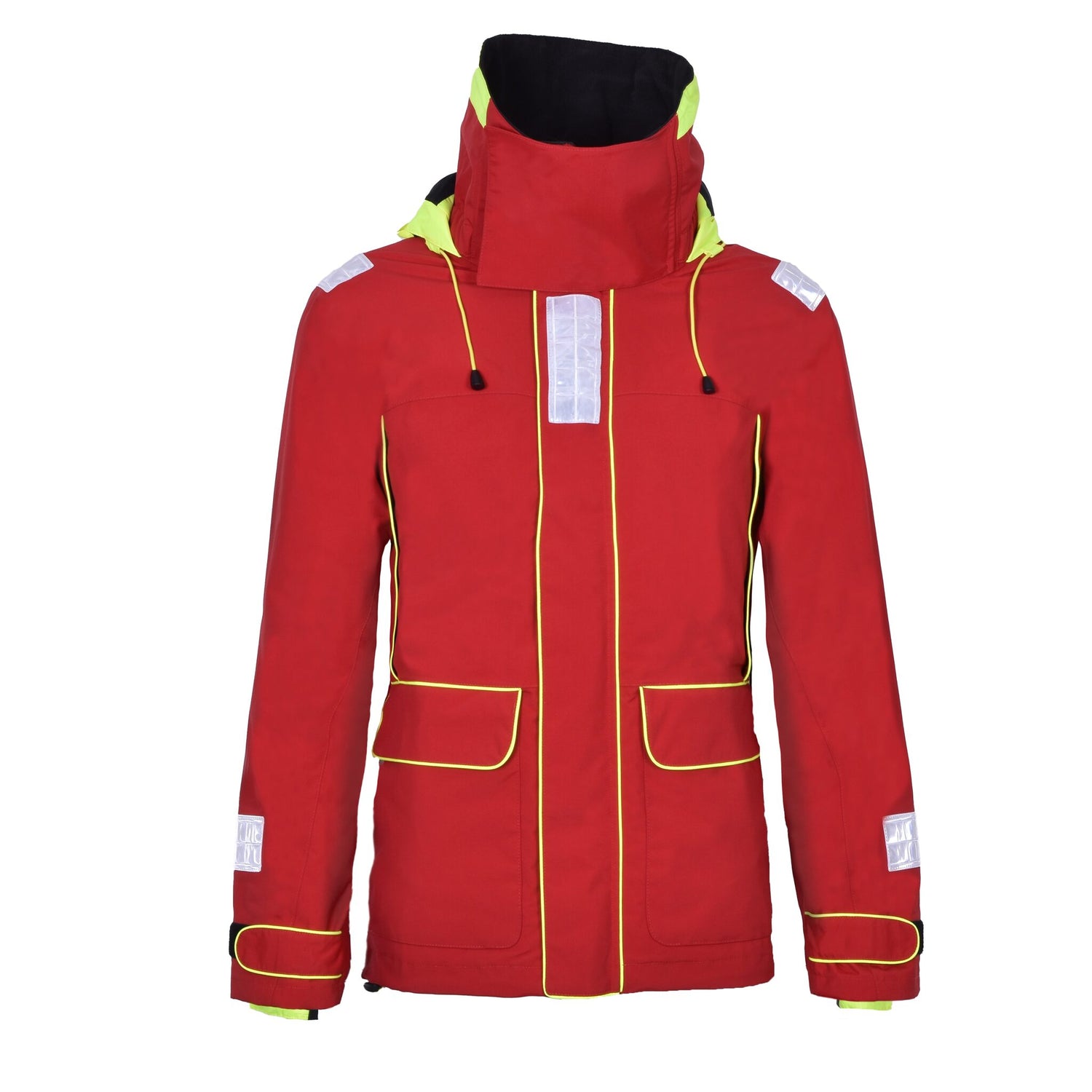 OCEAN pro+ Offshorejacke Segeljacke mit Cordura®-Einsätzen, fleecegefüttertem Sturmkragen und abnehmbarem Gesichtsschutz - XXS – XXXL