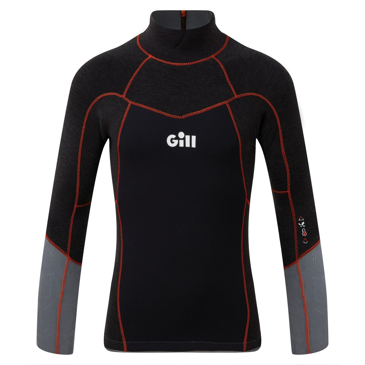 Gill Kinder-Neoprenshirt ZENTHERM Wassertemperaturen 12-17°C, Neoprenoberteil, optimaler Schutz bei nassen und windigen Bedingungen - 158 - 164