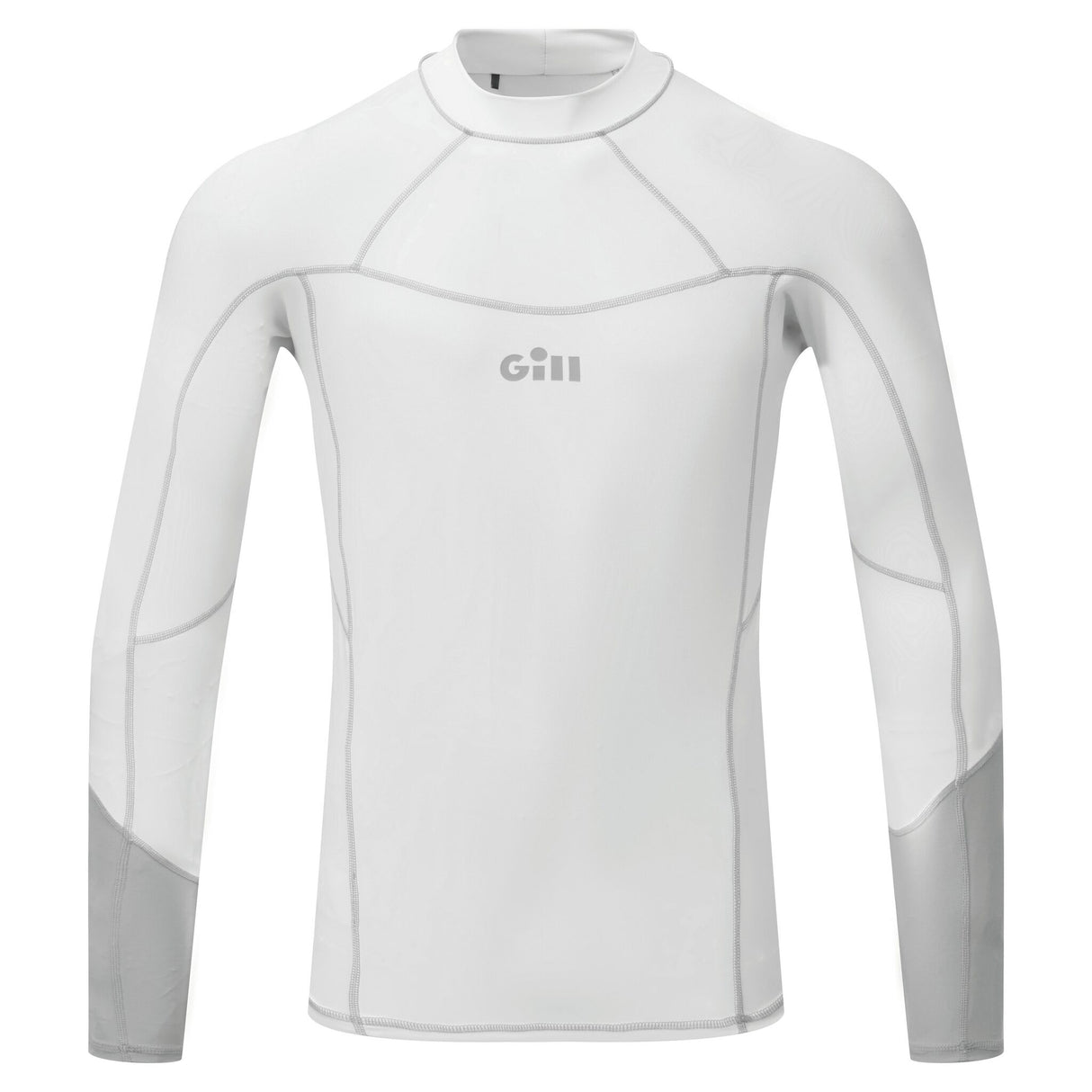 Gill UV-Langarmshirt PRO Rash Vest, elastisches Material, UV-Schutz 50+, hoher Kragen für maximalen Komfort - XS – XXL, ocean oder weiß