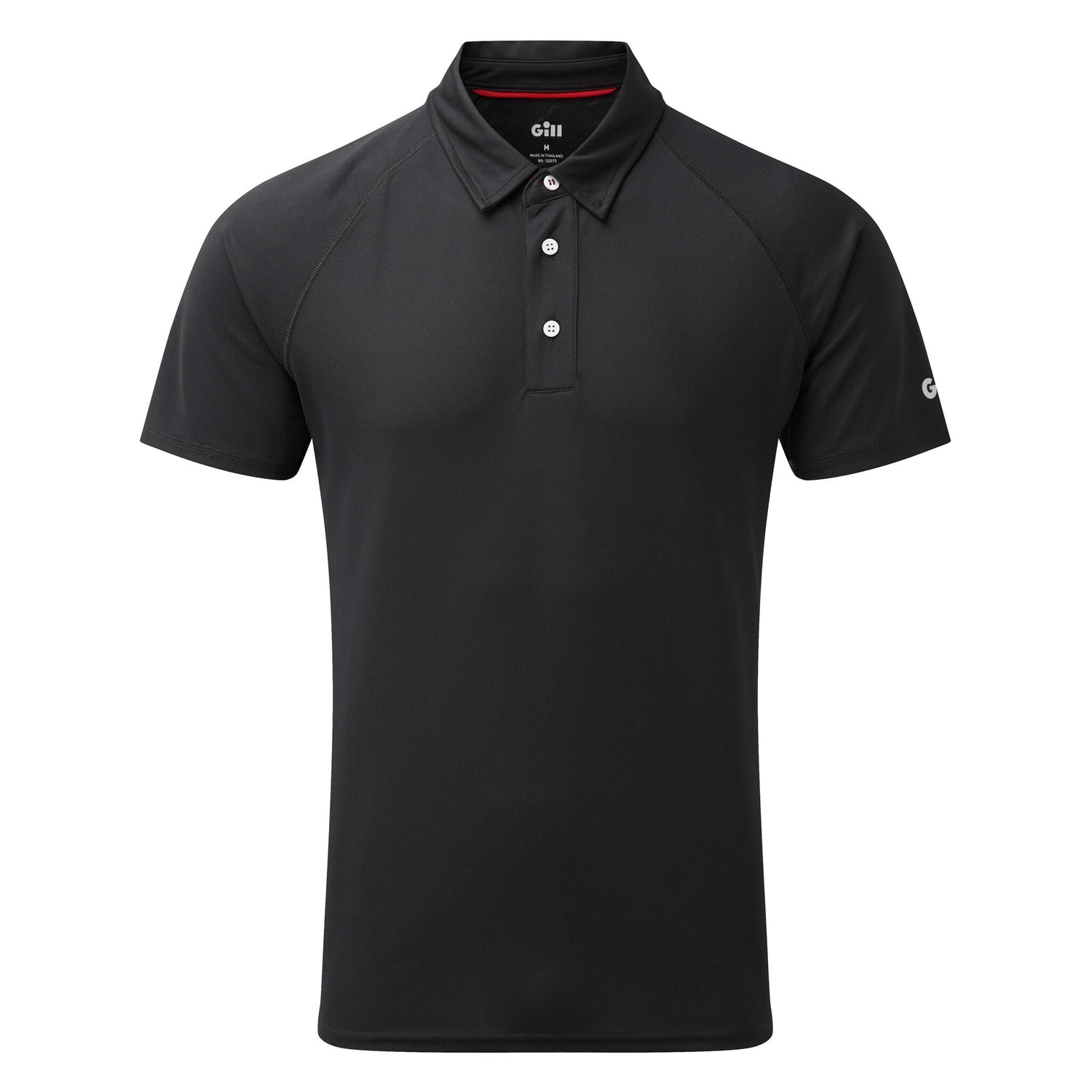 Gill Poloshirt Herren Active mit UV-Schutz, Sportoberteil, UV-Schutz-Funktion - M – XXL, charcoal, blau