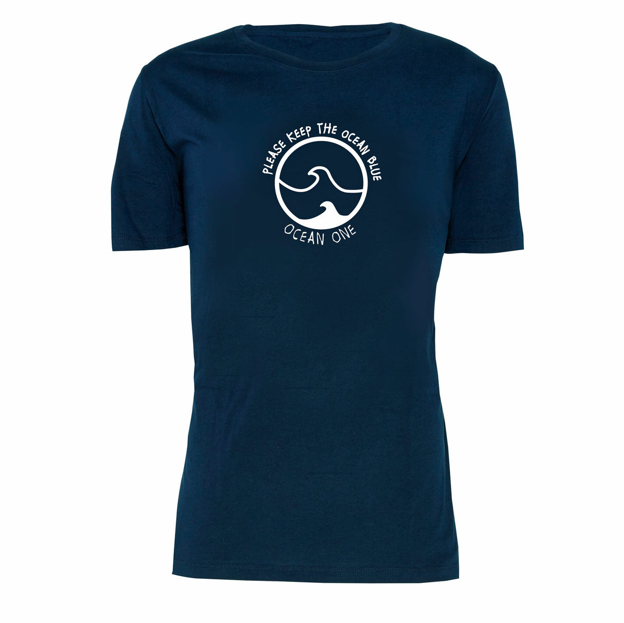 OCEAN ONE T-Shirt Unisex 100% organic cotton, environmentally conscious shirt with donation for "ONE EARTH- ONE OCEAN eV" -