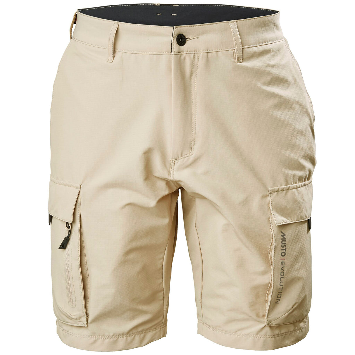 MUSTO Herren-Shorts Evolution Fast Dry, leichte und schnelltrocknende Segelshorts mit UV-Schutz - 32 - 40 (beige, grau, navy)