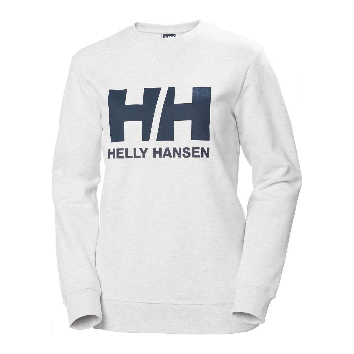 Helly Hansen Women's Sweatshirt CREW HH LOGO, Organic Cotton, Made in Europe - 36 - 42