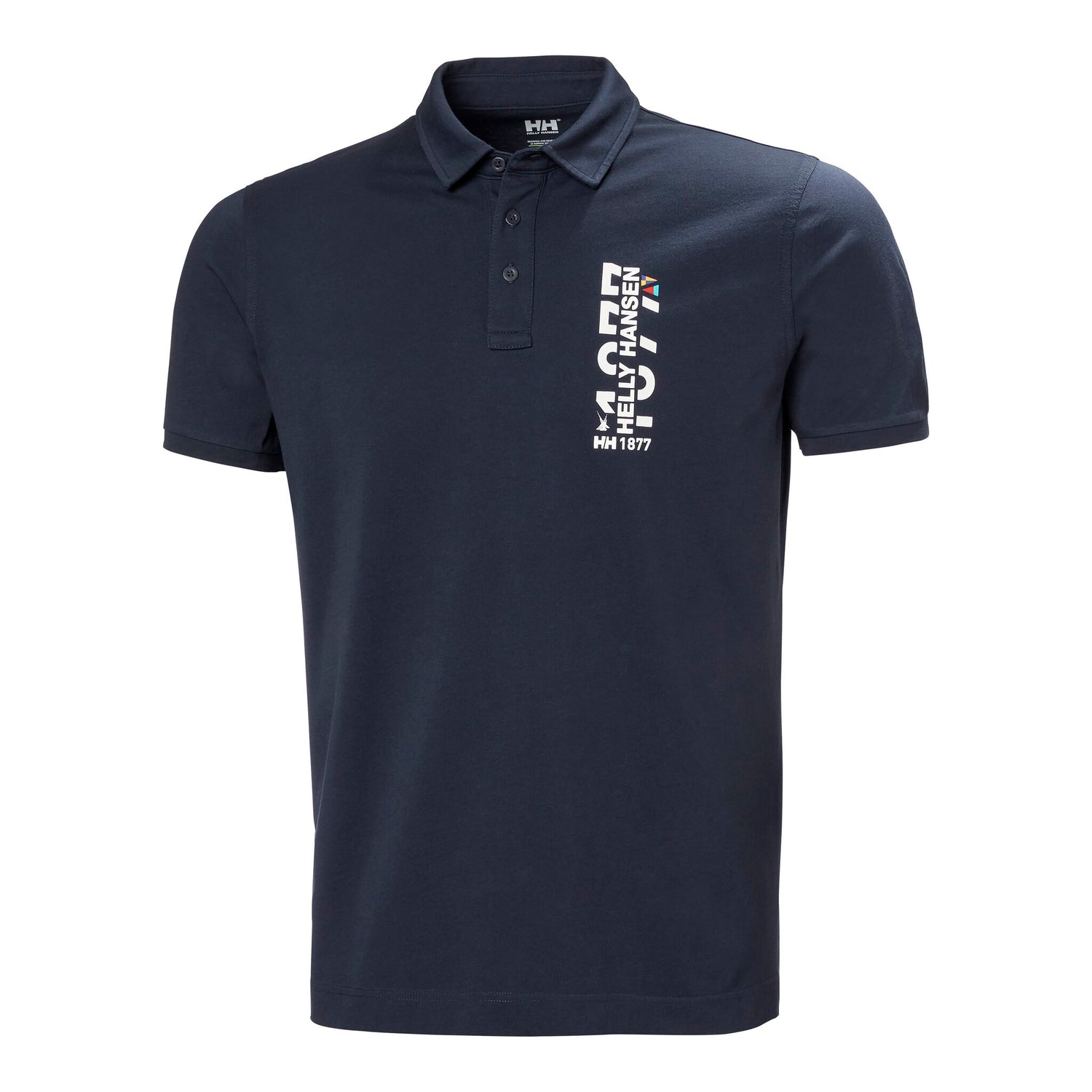 Helly Hansen Herren-Poloshirt COASTLINE 2.0 aus 100% Bio-Baumwolle, elegantes Design, komfortabel und nachhaltig - M – XL