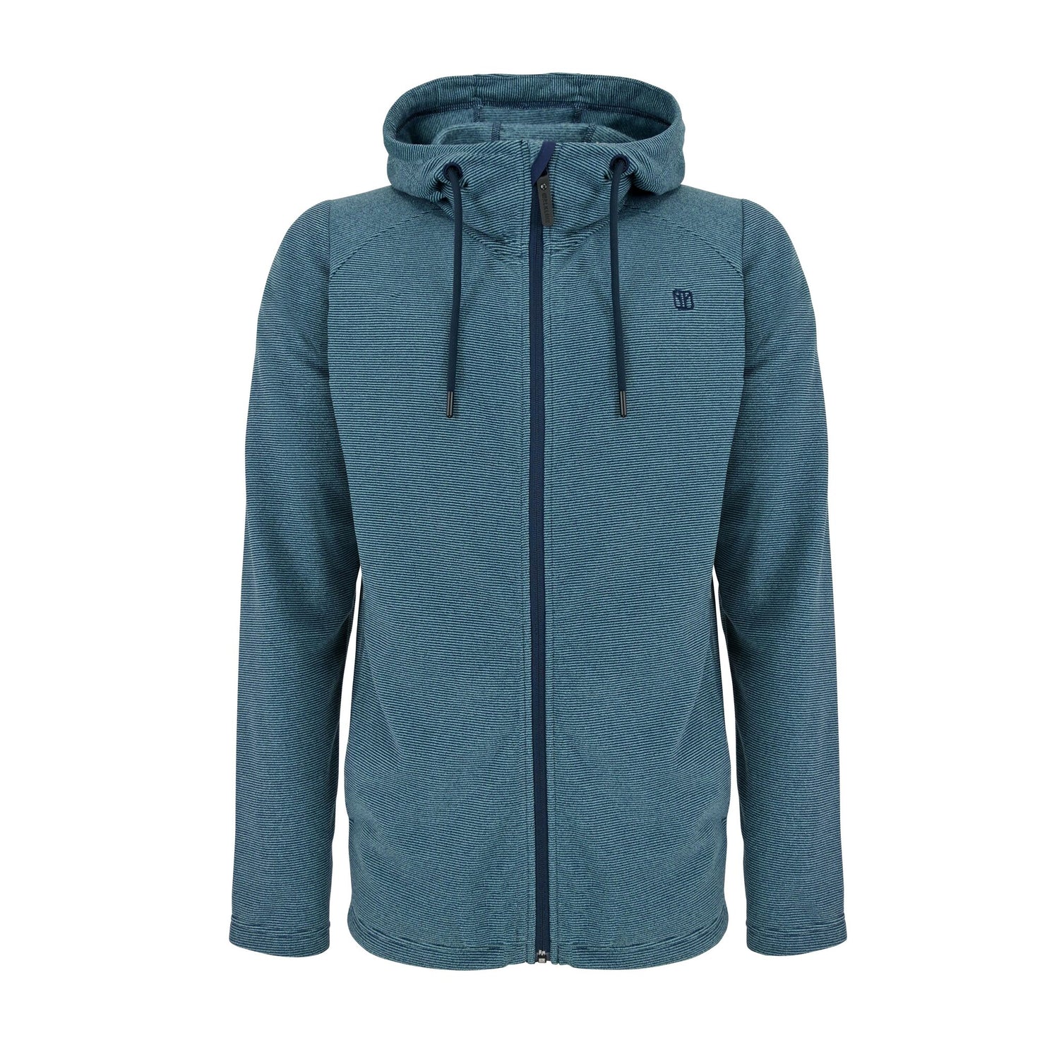 ELKLINE Fleecejacke TREETOP Herren, umweltfreundlich, sportlich mit Kapuze, bluesign®-zertifiziert - M – XXL