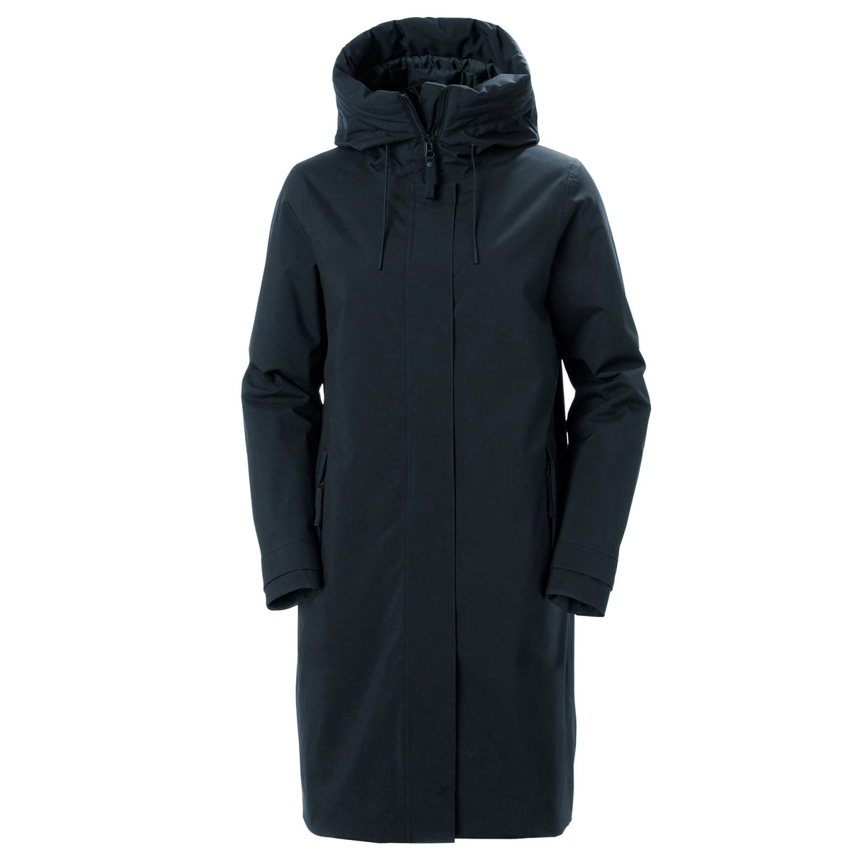 Helly Hansen Victoria Women's Raincoat - navy, breathable, sustainable insulation made from 80% recycled polyester - 38 - 42