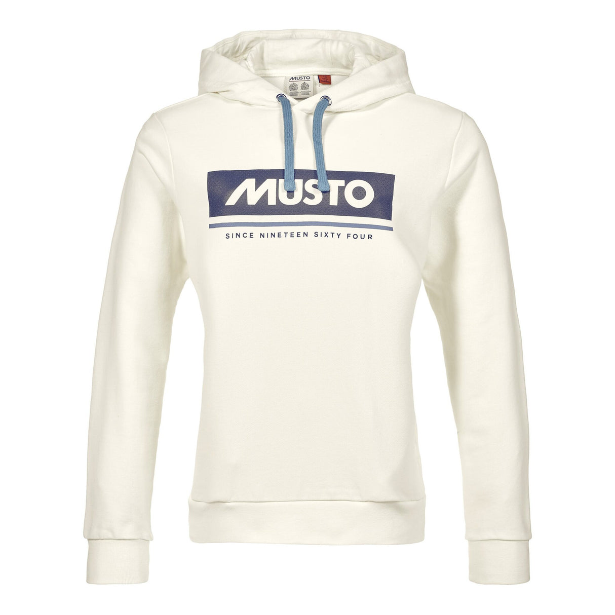 MUSTO Women's Hoodie 2.0 made from 100% organic cotton, a comfortable sweatshirt with ribbed cuffs, ideal for fitness and leisure - 38 - 44