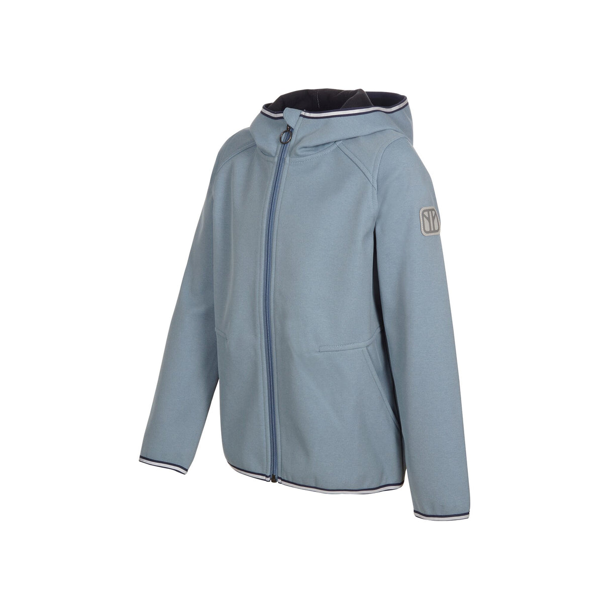 ELKLINE Kinder Softshelljacke SMOOTHIE wind- und wasserdicht, Outdoorjacke, leicht, reflektierend - 128 – 170 (Optional mit Zubehör)  
dunkelblau oder hellblau