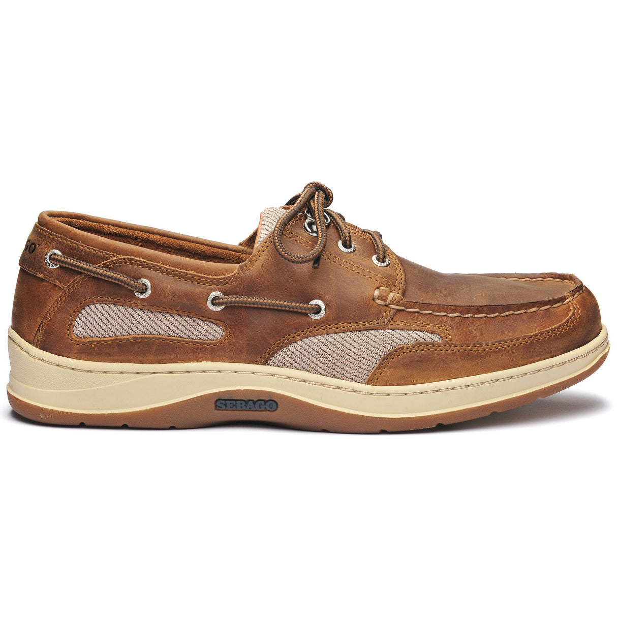SEBAGO Bootsschuh CLOVEHITCH II WAXED, Nubukleder, Komfort & Rutschfestigkeit - 41 - 49 (dunkelblau, zimt, blau-navy)