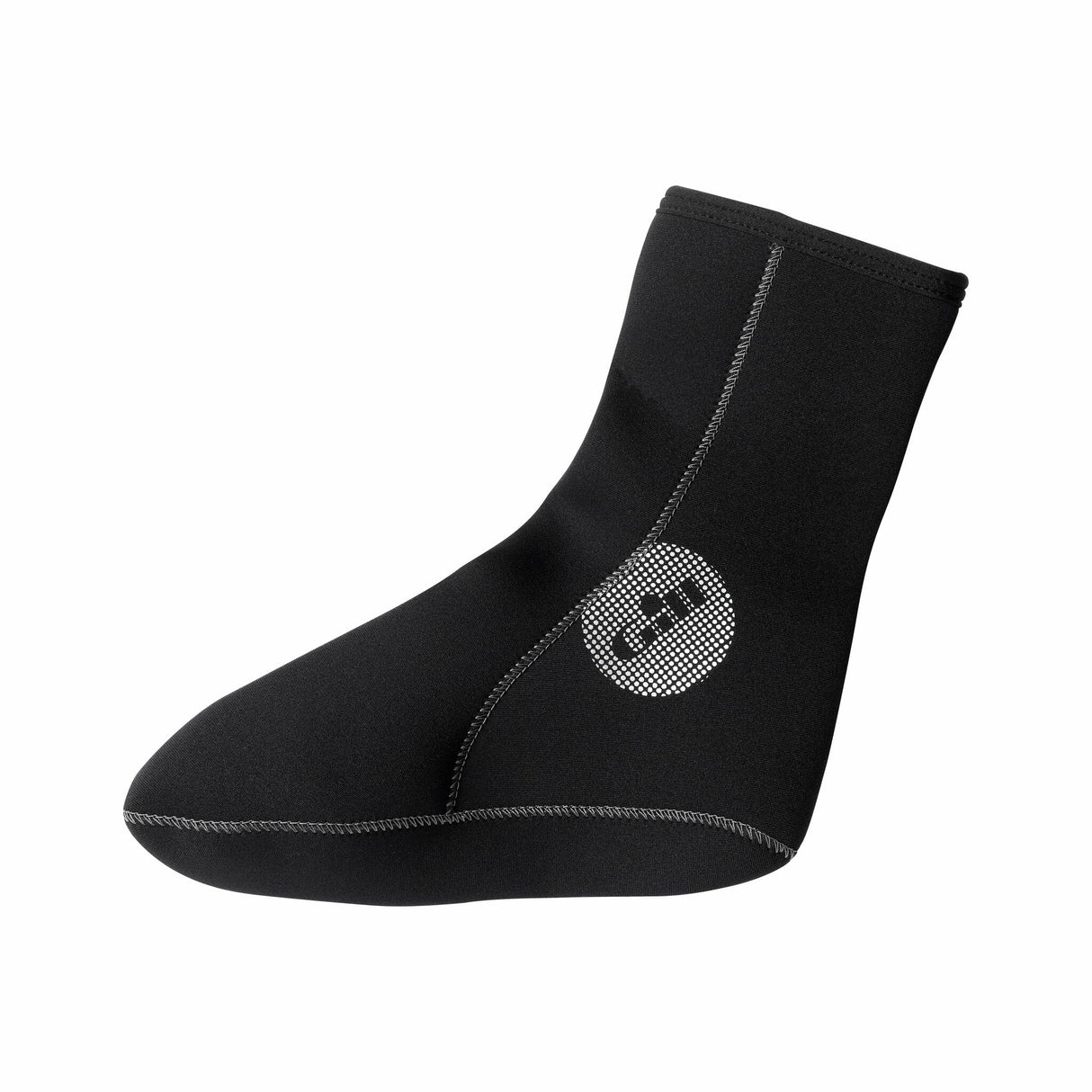 Gill Neopren-Socke 2 mm, wärmespendende Socke, 100 % Neopren, nahtlose Sohle - S – XL