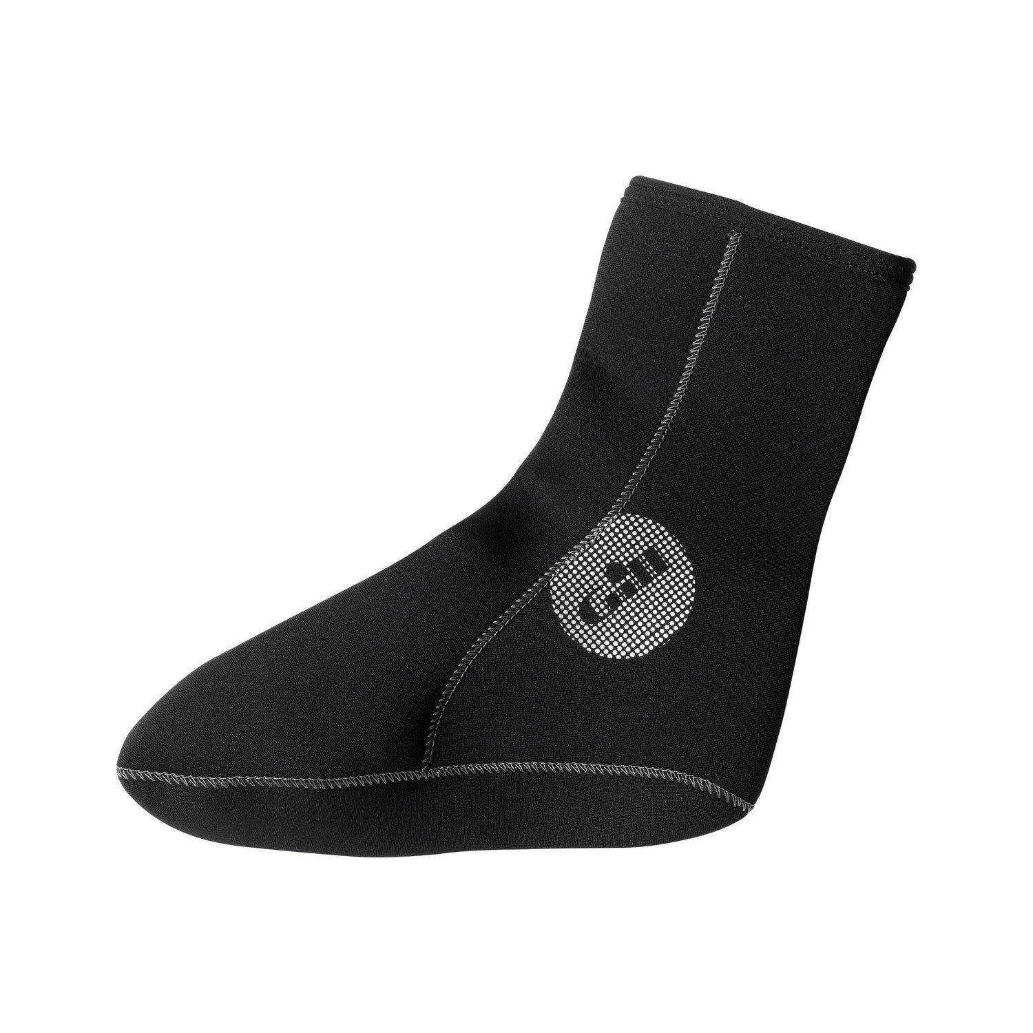 Gill Neopren-Socke 2 mm, wärmespendende Socke, 100 % Neopren, nahtlose Sohle - S – XL